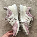Adidas Women's Ultra Boost Pink and White Sneakers Photo 8