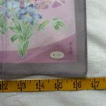 Grey boarder pink floral print bandana 0189 Photo 1