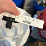 J.Crew NWT  WHITE LACE UP SHIRT DRESS Photo 2