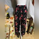 No Boundaries  Black Floral Skort Photo 11