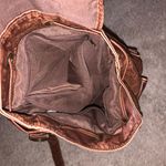 Delia's Brown Backpack Leather Like Material Photo 2