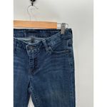 Lucky Brand Womens Low Rise Y2K Lolita Boot Dark Wash Blue Denim Jeans Size 6 Photo 3