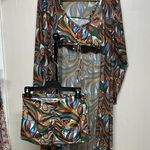 Colorful Patterned Swim Cover Photo 0