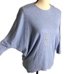 OOPS Women’s Blue Dolman Stripe Oversized Top Size XXS Photo 1