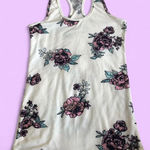 Rue 21  Women’s Floral Tank Top with Pink and Green Accents Size XS. Photo 0