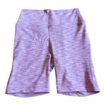 Outdoor Voices  Purple Pink High Waisted Shorts Leggings Workout Size Medium Photo 0