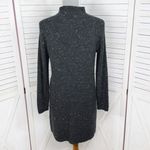 Madewell  Donegal Northfield Mock Neck Sweater Dress Speckled Black Small Photo 5