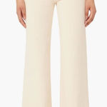 DL1961 Womens Hepburn Wide Leg High Rise Vintage Corduroy Pants Cream Sz 32 NWT Photo 0