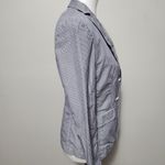 Banana Republic  Navy Pinstripe Nautical Blazer Size Small Photo 3