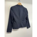 Calvin Klein Blazer Size 4P Office Two Button in Navy Front Pocket Photo 4