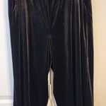 Torrid Black velvet culotte pants Size 2 Photo 0