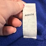 Bob Mackie Wearable Art Blue & Multicolor Stripe Sleeve Button Up Cardigan Small Photo 11