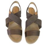 Ecco Damara Leather & Stretch Comfort Sandals Size 11 Photo 2