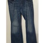 Mossimo Supply Co Distressed Denim Bootcut Jeans Size 13R Blue Photo 0