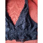 Aerie  Chic Navy Lace Bralette size Medium Photo 3
