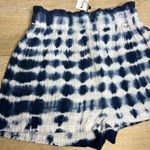 BB Dakota NWT Steve Madden Brushed Cotton Tie Dye Pull On Shorts Lightweight S Photo 1