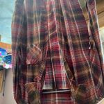 Pink Rose Brown And Yellow Flannel Photo 0