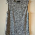 Banana Republic  marled knit gray sleeveless tunic top size medium Photo 1