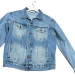 🧥 Cantonwalker Women’s Oversized Vintage Washed Boyfriend Denim Photo 13