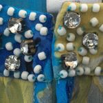 Charter Club FINAL MARKDOWN  Sheer Floral Top w/Embellished Neckline (P/S) Photo 4