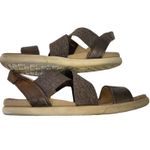 Ecco Damara Leather & Stretch Comfort Sandals Size 11 Photo 8