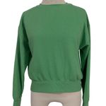 Universal Threads Universal Thread Womens Sweatshirt Crew Neck Pullover Green Size S Casual Fall Photo 0