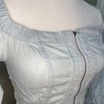 Urban Outfitters  BDG Balloon Sleeve Faded Denim Crop Top - S Photo 3