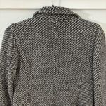 Loft Ann Taylor  herringbone double breasted short wool blend peacoat Sz MP Photo 9
