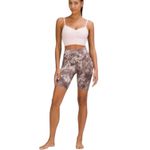 Lululemon  Align Short 8" Diamond Dye Mink Bery Lunar Rock Shadow Grey Size Photo 7