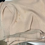 Alo Yoga  Salana Knit High Waist Wide Leg Ribbed Pants Macadamia XS $168 Photo 6