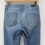 Paige Verdugo Ankle Skinny Ankle Jean Light Wash Women 27 Stretch Distressed Photo 3