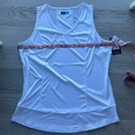 PGA Tour Women’s Solid White Tank Top with Mesh Panel Size XL New Photo 4