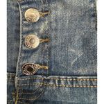 SheIn Women 28 Ruffle Denim Blue Jean Mini Skirt Casual Western Y2K Feminine Photo 6