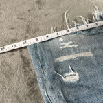 Levi's Levi’s 501 Original Fit High Rise Jean Shorts Women’s W25 Light Wash Distressed Photo 4