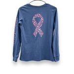 Vineyard Vines  Breast‎ Cancer Awareness Pink Ribbon Long Sleeve Shirt Sz XXS NEW Photo 5