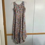 Sundance  Salma Watercolor Handkerchief Maxi Dress Size 4 Photo 2