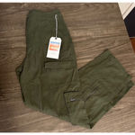 Cali 1850 Women's Cargo Pants - Green - Size 5 Photo 9