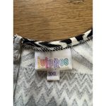 LuLaRoe Women Skater Dress Size 3XL Colorful Flowy Flare Back Zip Grunge Hip Hop Photo 2