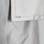 Izzy Cream Colored Double Breasted Jacket Peacoat Woman’s size Large Raincoat Photo 11