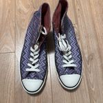 Missoni  X CONVERSE "Mediterranean" High Top Sneakers Size 6 NEW Purple Photo 2