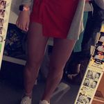 Forever 21 Red Tie Skort Photo 0