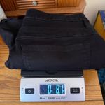 Refuge  Black Shorts Hi Rise Sz 10 Cuffed Hem Strechy 3 Button Closure 2.5”Inseam Photo 9