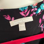 Woman Within  Women’s 4X Black Floral Tunic Longsleeve Blouse Top Plus Size Photo 1