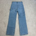 Abercrombie & Fitch “The 90's Relaxed Carpenter Jean” light wash denim high rise Photo 8
