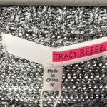 Tracy Reese NWT  Knit Pullover Sweater in Black White Size‎ Medium Photo 3