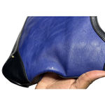 London Fog ‎ Logo Women Blue Medium Purse Handbag EUC Casual Storage Organizer Photo 5