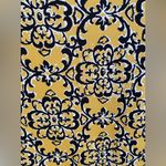 Liz Claiborne  Small Yellow/Black Dress 3/4 Sleeve Knee Length Pull Over Photo 4