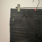 Spanx Straight Leg Pants Vintage Black Ankle Denim Preppy Women's size Medium Photo 3