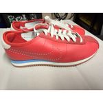 Nike Women’s Cortez Leather Sneaker - University Red/University Blue Photo 8