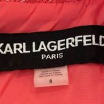 Karl Lagerfeld  Paris Pink Magenta Tweed Boucle Shift Jackie-O Dress Size 8 NWOT Photo 8